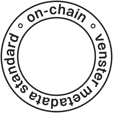 Badge of the Venster Metadata Standard for on-chain NFTs